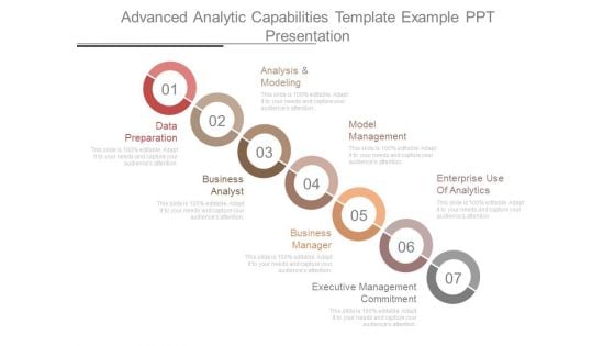 Advanced Analytic Capabilities Template Example Ppt Presentation