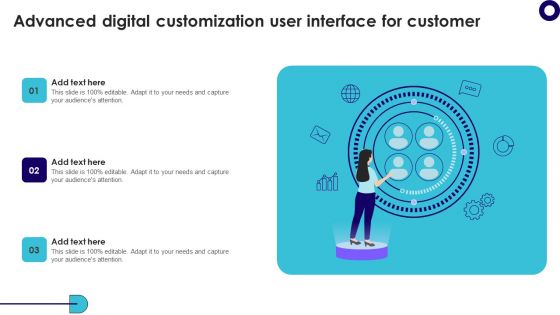 Advanced Digital Customization User Interface For Customer Sample PDF Advanced Digital Customization User Interface For Customer Sample PDF