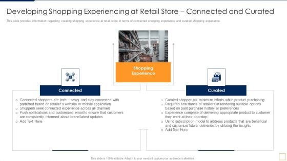 Advancement Of Retail Store In Future Developing Shopping Experiencing At Retail Store Download PDF