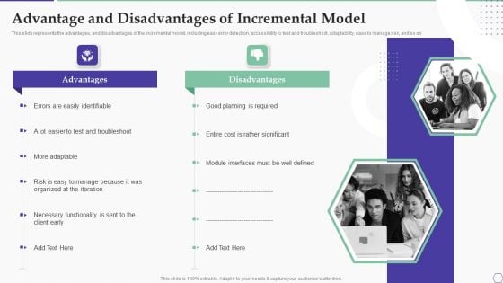 Advantage And Disadvantages Of Incremental Model Mockup PDF