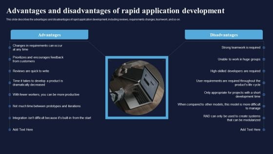 Advantages And Disadvantages Of Rapid Application Development Integrating RAD Model To Simplify Rules PDF Advantages And Disadvantages Of Rapid Application Development Integrating RAD Model To Simplify Rules PDF