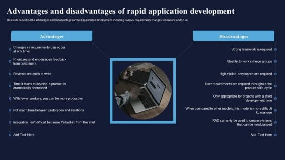 Advantages And Disadvantages Of Rapid Application Development Integrating RAD Model To Simplify Rules PDF