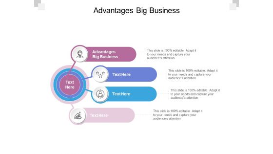 Advantages Big Business Ppt PowerPoint Presentation Show Portrait Cpb