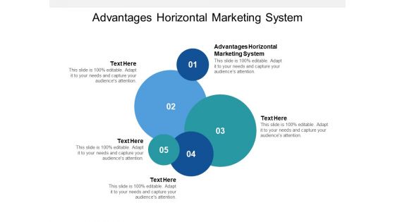Advantages Horizontal Marketing System Ppt PowerPoint Presentation Clipart Cpb