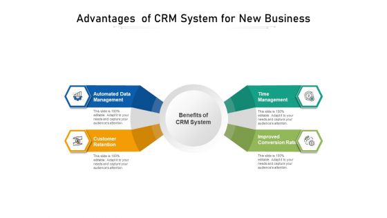 Advantages Of CRM System For New Business Ppt PowerPoint Presentation File Good PDF