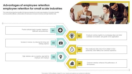 Advantages Of Employee Retention Employee Retention For Small Scale Industries Portrait PDF