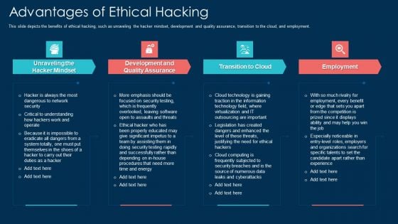 Advantages Of Ethical Hacking Ppt Slides Microsoft PDF