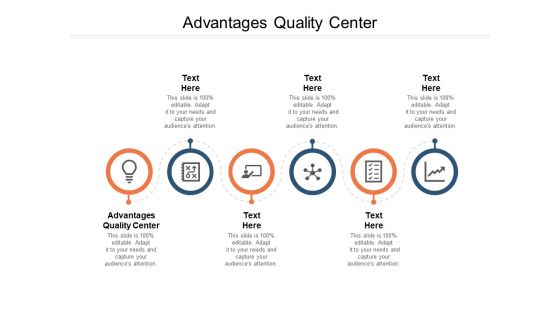 Advantages Quality Center Ppt PowerPoint Presentation Portfolio Slideshow Cpb