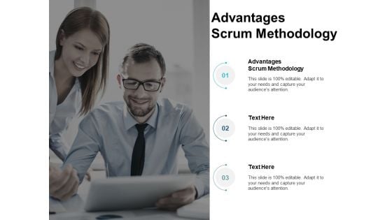 Advantages Scrum Methodology Ppt PowerPoint Presentation Summary Example Cpb