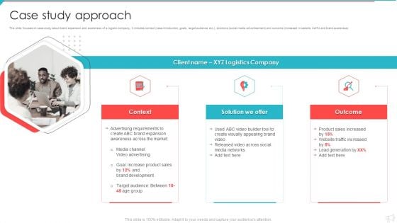 Advertisement And Marketing Agency Company Profile Case Study Approach Download PDF