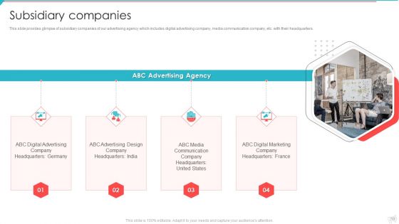 Advertisement And Marketing Agency Company Profile Ppt PowerPoint Presentation Complete Deck With Slides