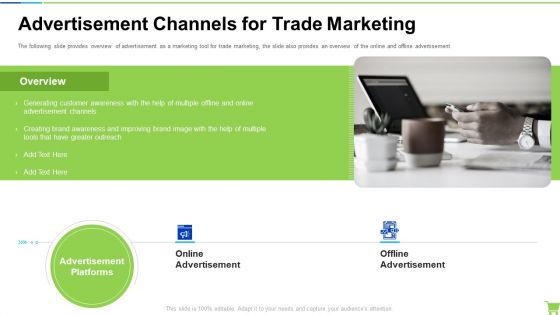 Advertisement Channels For Trade Marketing Advertisement Rules PDF Advertisement Channels For Trade Marketing Advertisement Rules PDF