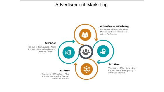 Advertisement Marketing Ppt PowerPoint Presentation Pictures Structure Cpb