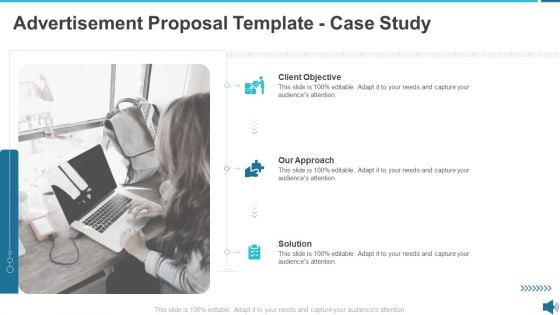 Advertisement Proposal Template Case Study Ppt Infographic Template Show PDF