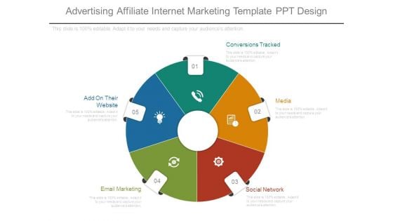 Advertising Affiliate Internet Marketing Template Ppt Design