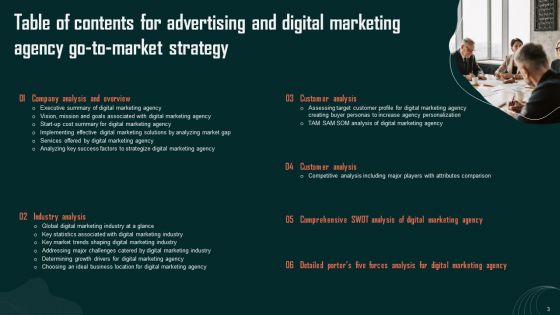 Advertising And Digital Marketing Agency Go To Market Strategy