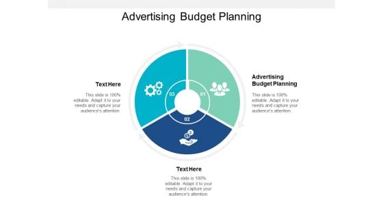 Advertising Budget Planning Ppt PowerPoint Presentation Outline Shapes Cpb