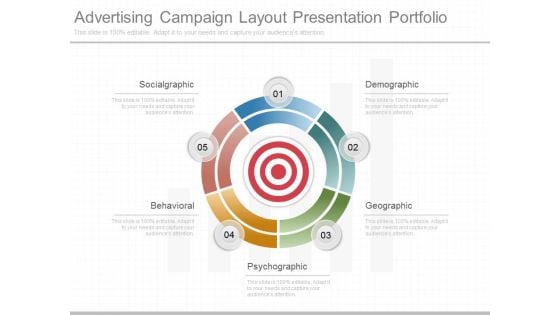 Advertising Campaign Layout Presentation Portfolio