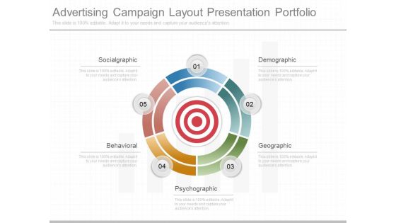 Advertising Campaign Layout Presentation Portfolio