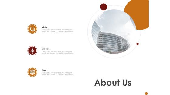 Advertising Existing Products And Services In The Target Market About Us Ppt Infographic Template Portrait PDF Advertising Existing Products And Services In The Target Market About Us Ppt Infographic Template Portrait PDF