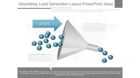 Advertising Lead Generation Layout Powerpoint Ideas