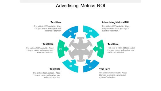 Advertising Metrics ROI Ppt PowerPoint Presentation Styles Vector Cpb