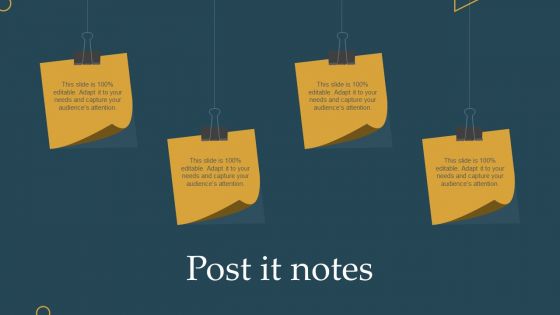 Advertising New Commodities Through Post It Notes Ppt Icon Gridlines PDF