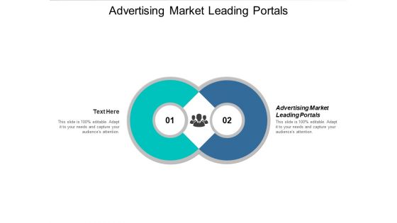 Advertising On Market Leading Portals Ppt PowerPoint Presentation Infographics Samples Cpb