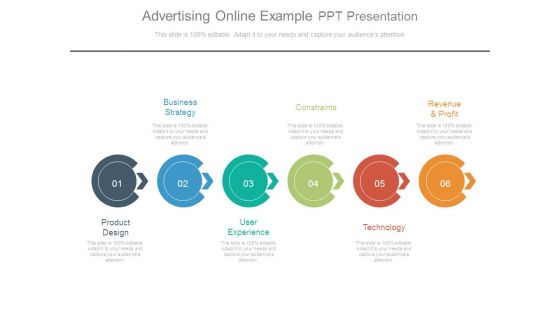 Advertising Online Example Ppt Presentation