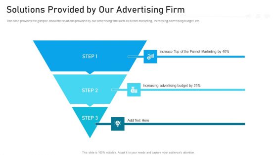 Advertising Pitch Deck Solutions Provided By Our Advertising Firm Ppt Summary Mockup PDF Advertising Pitch Deck Solutions Provided By Our Advertising Firm Ppt Summary Mockup PDF