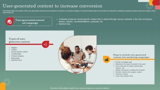 Advertising Programs Management Techniques User Generated Content To Increase Conversion Download PDF