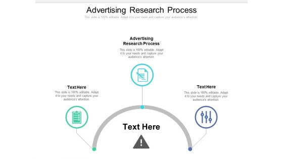 Advertising Research Process Ppt PowerPoint Presentation Gallery Ideas Cpb Pdf