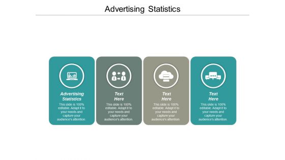Advertising Statistics Ppt PowerPoint Presentation Infographics Display Cpb