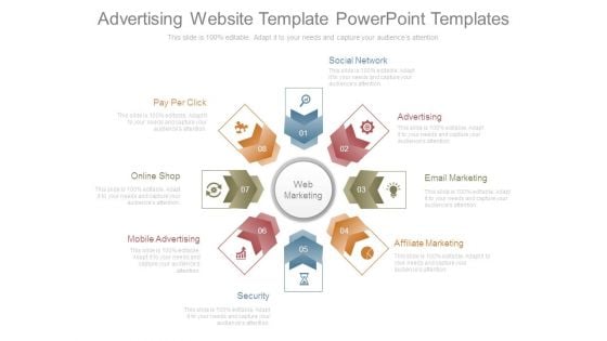 Advertising Website Template Powerpoint Templates Advertising Website Template Powerpoint Templates