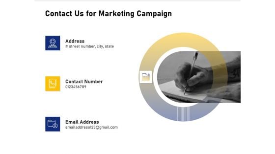 Advocacy And Marketing Campaign Request Contact Us For Marketing Campaign Inspiration PDF