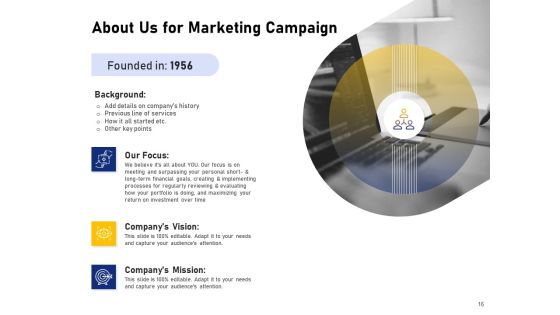 Advocacy And Marketing Campaign Request For Proposal Ppt PowerPoint Presentation Complete Deck With Slides Slide16