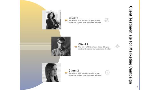 Advocacy And Marketing Campaign Request For Proposal Ppt PowerPoint Presentation Complete Deck With Slides Slide19