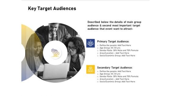 Advocacy And Marketing Campaign Request Key Target Audiences Demonstration PDF