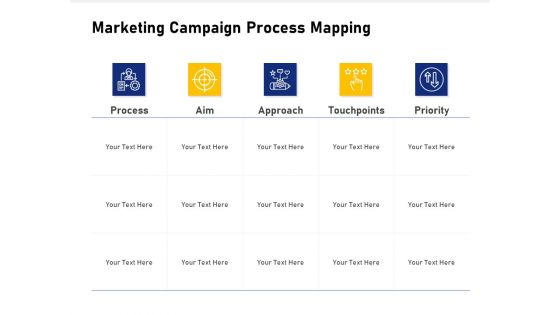 Advocacy And Marketing Campaign Request Marketing Campaign Process Mapping Guidelines PDF