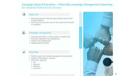 Adwords And PPC Proposal Template Ppt PowerPoint Presentation Complete Deck With Slides Slide13