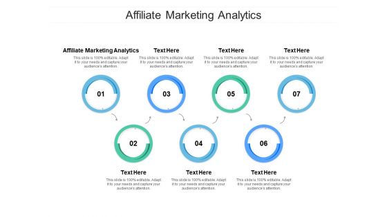 Affiliate Marketing Analytics Ppt PowerPoint Presentation Layouts Styles Cpb