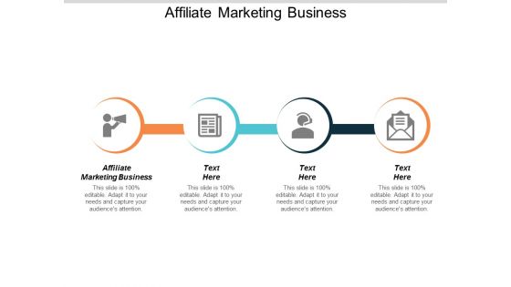 Affiliate Marketing Business Ppt PowerPoint Presentation Styles Example Introduction Cpb