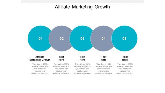 Affiliate Marketing Growth Ppt PowerPoint Presentation Show Background Images Cpb