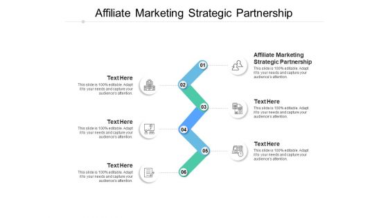Affiliate Marketing Strategic Partnership Ppt PowerPoint Presentation Slides Visual Aids Cpb