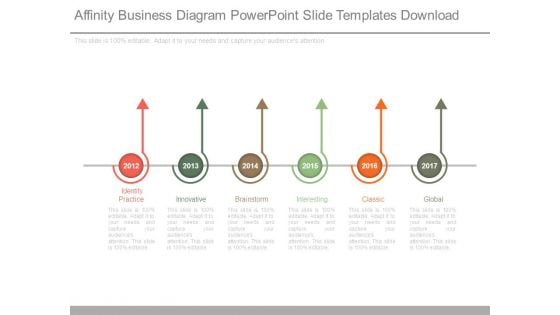 Affinity Business Diagram Powerpoint Slide Templates Download