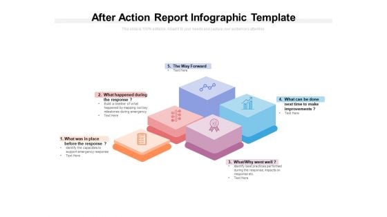 After Action Report Infographic Template Ppt PowerPoint Presentation Summary Icons PDF