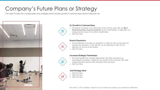 After IPO Equity Companys Future Plans Or Strategy Ppt Visual Aids Layouts PDF