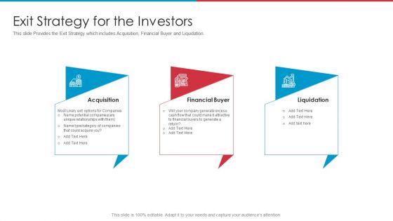 After IPO Equity Exit Strategy For The Investors Ppt Portfolio Infographic Template PDF