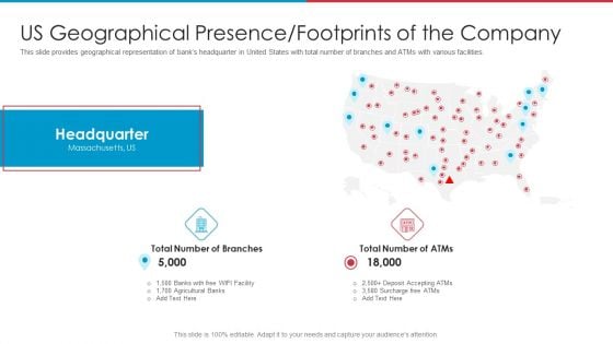 After IPO Equity Us Geographical Presence Footprints Of The Company Portrait PDF