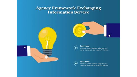 Agency Framework Exchanging Information Service Ppt PowerPoint Presentation File Pictures PDF